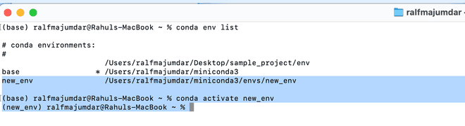 conda a